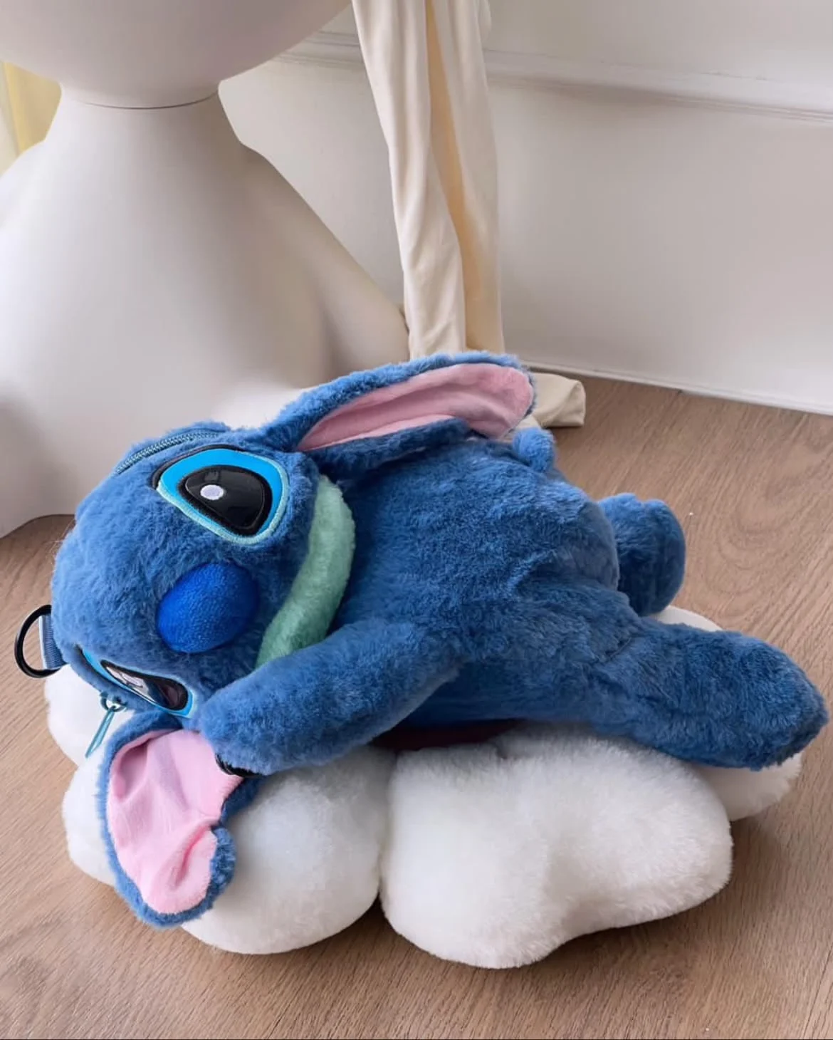 Bolso Stitch, vista frontal